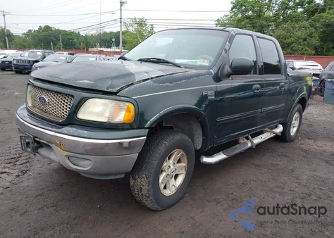 2003 Ford F150 Supercrew из США, поврежденный, VIN 1FTRW08L53KB05534